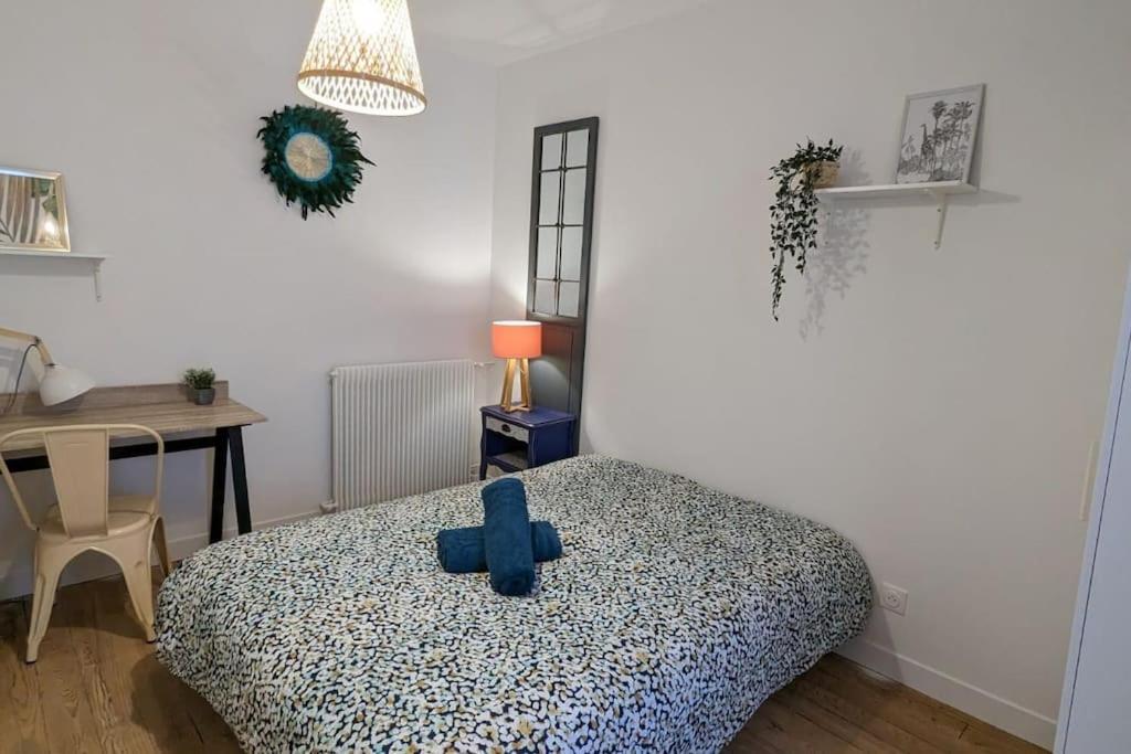 بو Cosy Queen -3Ch- Centre Ville & Parking Privee - Wifi Haut Debit المظهر الخارجي الصورة